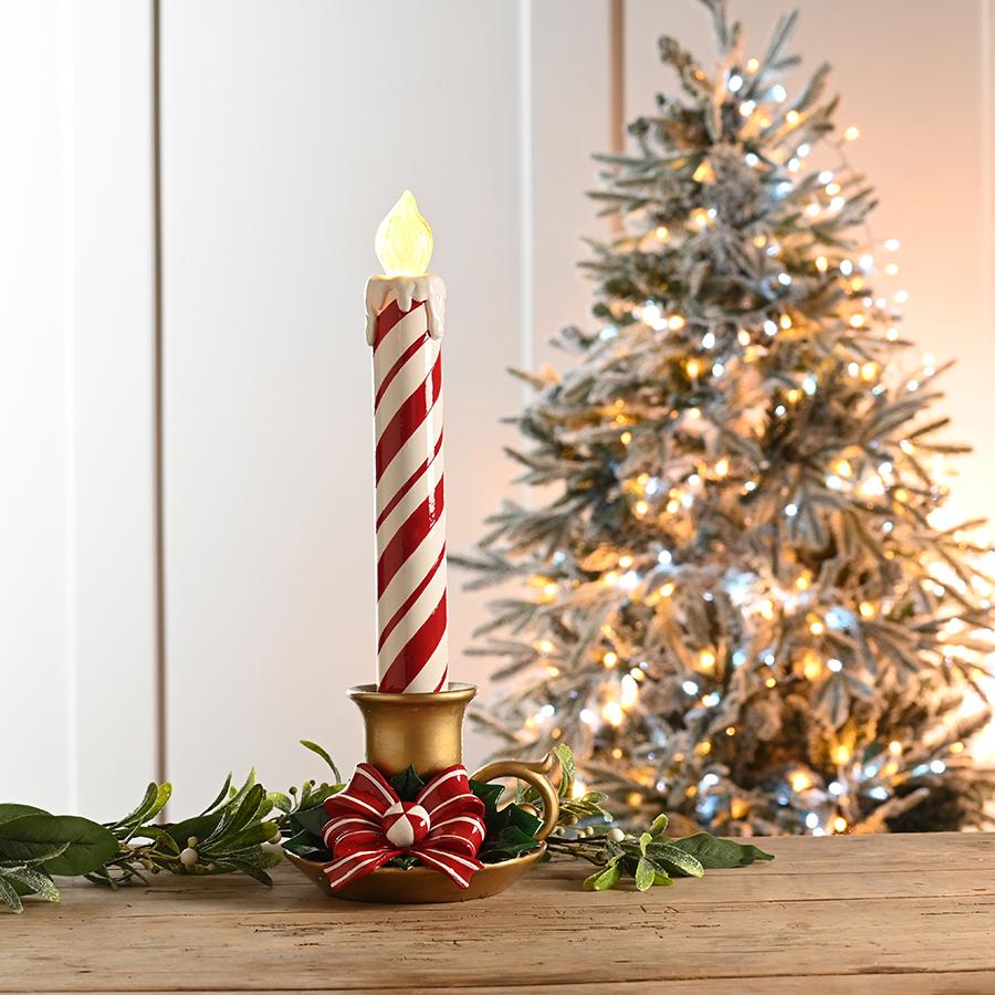 Giant Flickering Xmas Candle